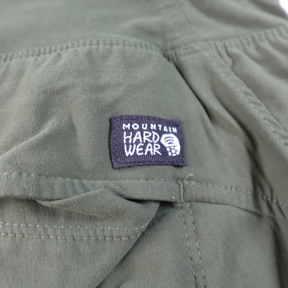Mountain Hardwear Dynama 2 Ankle Pants Womens XL Green Pull On Outdoors Hiking - Picture 4 of 15